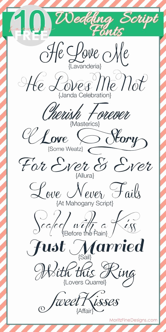 Bridal Shower Invitation Fonts New Love these Fonts for Wedding Shower Invitations or Wedding