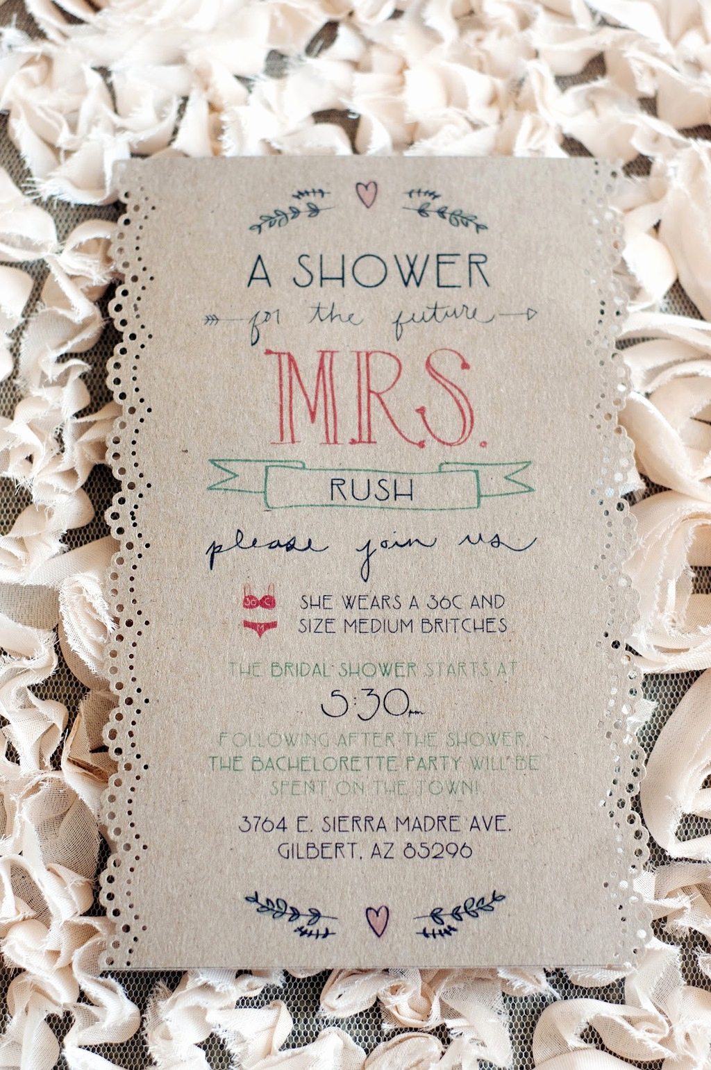 Bridal Shower Invitation Ideas Awesome Handmade Wedding Ideas Bridal Shower Invite
