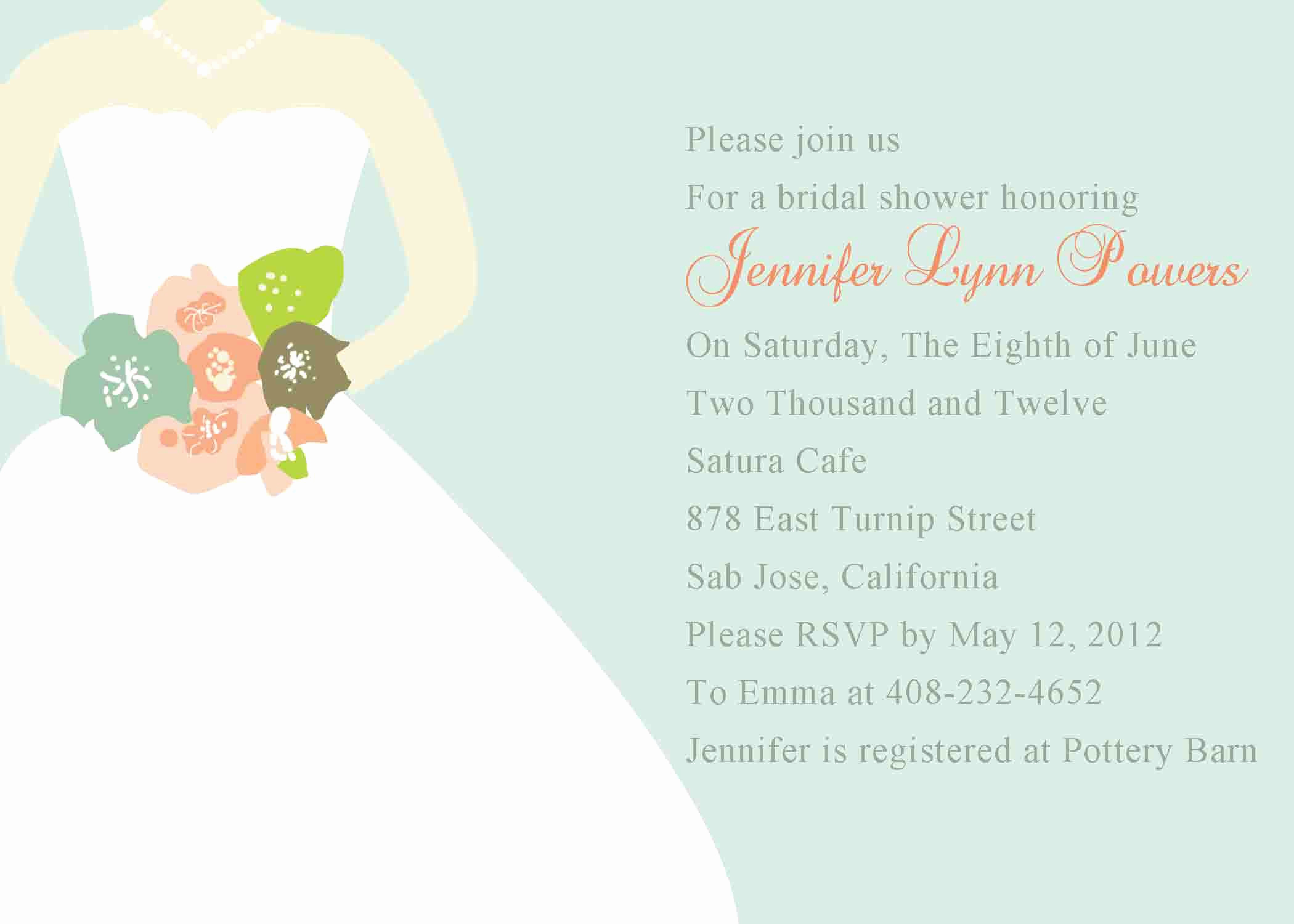 Bridal Shower Invitation Template Elegant Bridal Shower Invitation Templates Bridal Shower