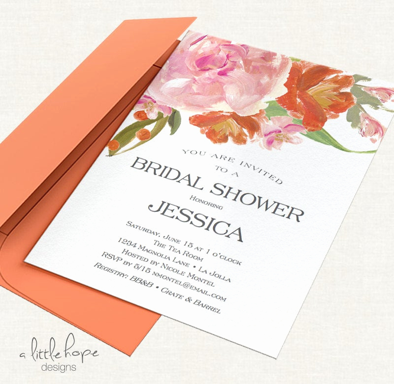 Bridal Shower Invitation Template Free Best Of Printable Bridal Shower Invitation Template Instant Download