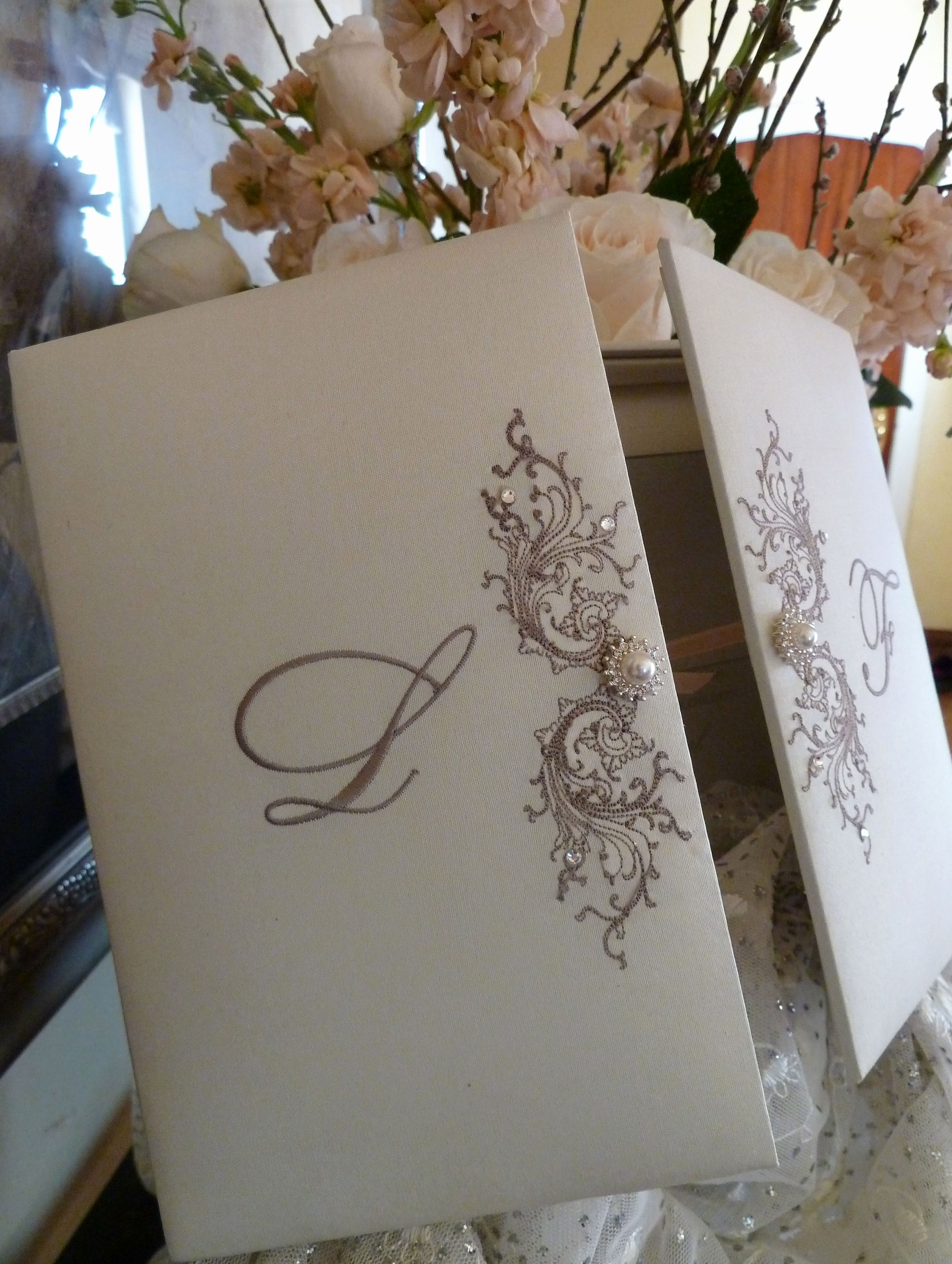 Bridesmaid Invitation Box Ideas Best Of Silk Embroidered Box Wedding Invitation by
