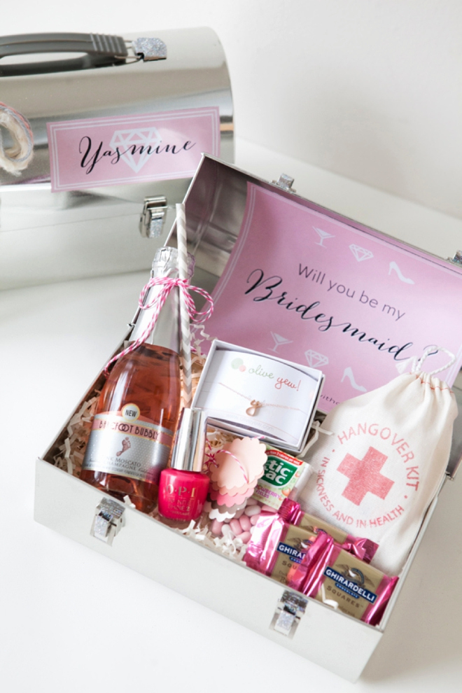 Bridesmaid Invitation Box Ideas Luxury Bn Living Wedding Diy Making Bridesmaid Proposal Boxes