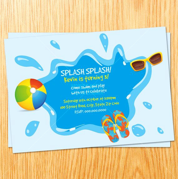 Bring Your Swimsuit Invitation Awesome 1000 Images About Swim Team Pool Party Ideas On