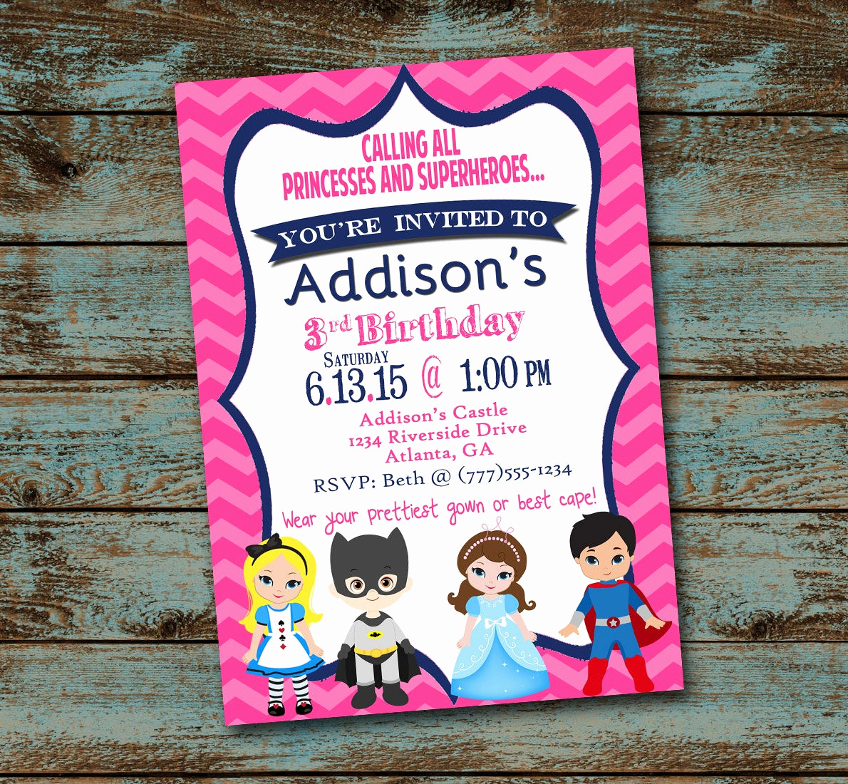 Calling All Superheroes Invitation Best Of Princess and Superhero Birthday Party Invitation Calling All