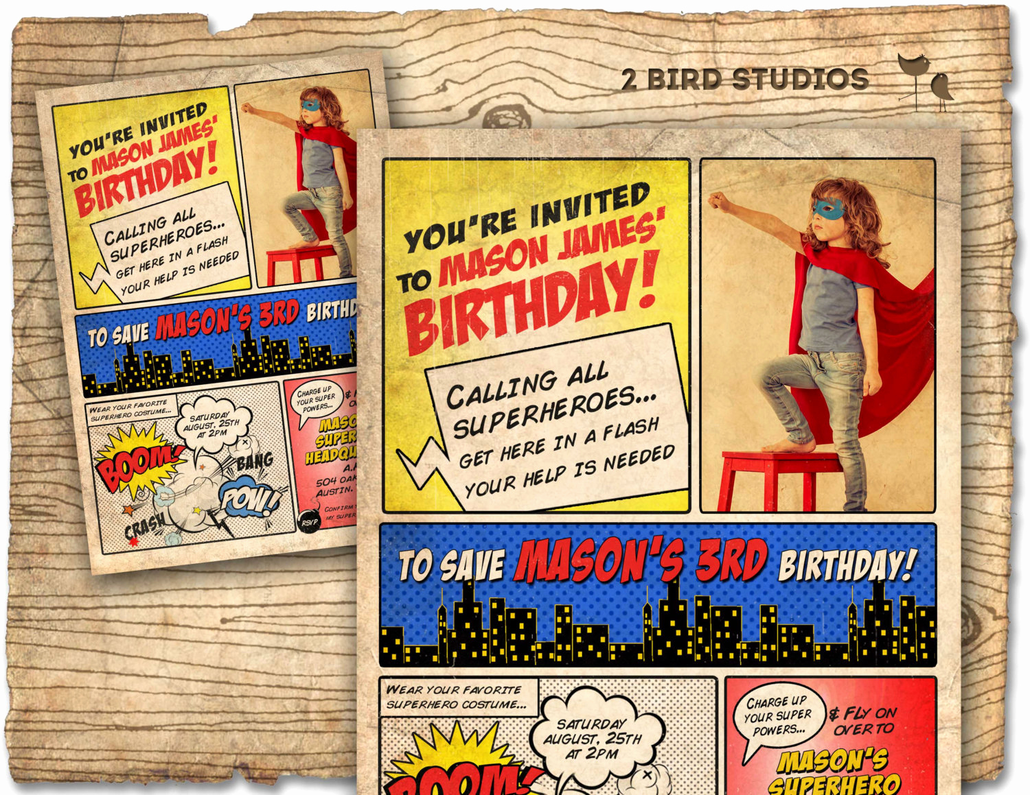 Calling All Superheroes Invitation Best Of Vintage Superhero Birthday Invitation Superhero Party Invite