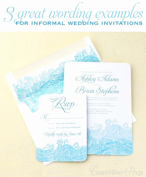 Casual Wedding Invitation Wording Luxury Best 25 Informal Weddings Ideas On Pinterest