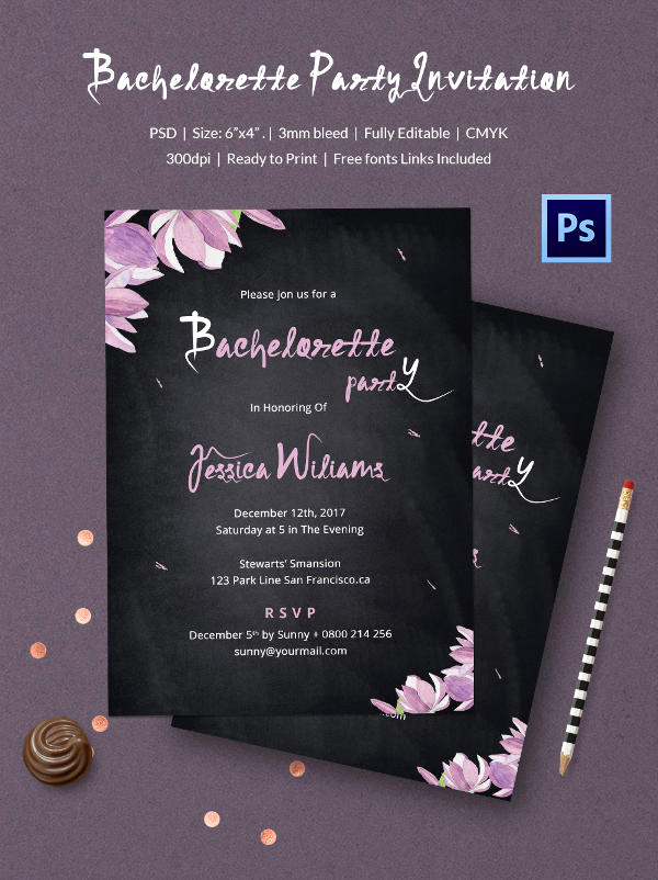 Chalkboard Invitation Template Free Fresh Chalkboard Invitation Template 45 Free Jpg Psd