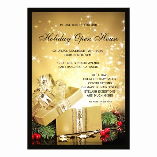 Christmas Open House Invitation Wording Unique 44 Best Holiday Open House Invitations Images On Pinterest