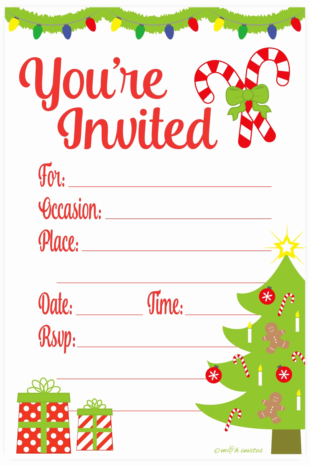 Christmas Party Invitation Idea New Amazon Snowflake Classic Christmas Invitations Fill
