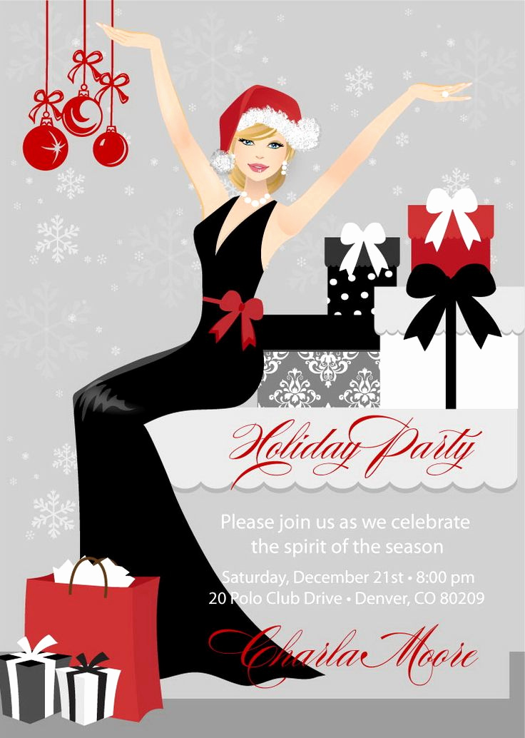 Christmas Party Invitation Ideas Elegant 17 Best Ideas About Christmas Party Invitations On