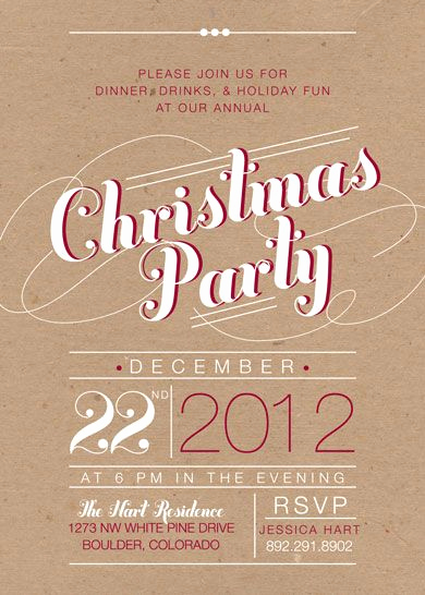 Christmas Party Invitation Ideas New 17 Best Ideas About Christmas Party Invitations On