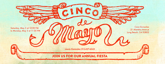 Cinco De Mayo Invitation Template Lovely Free Cinco De Mayo Party Invitations