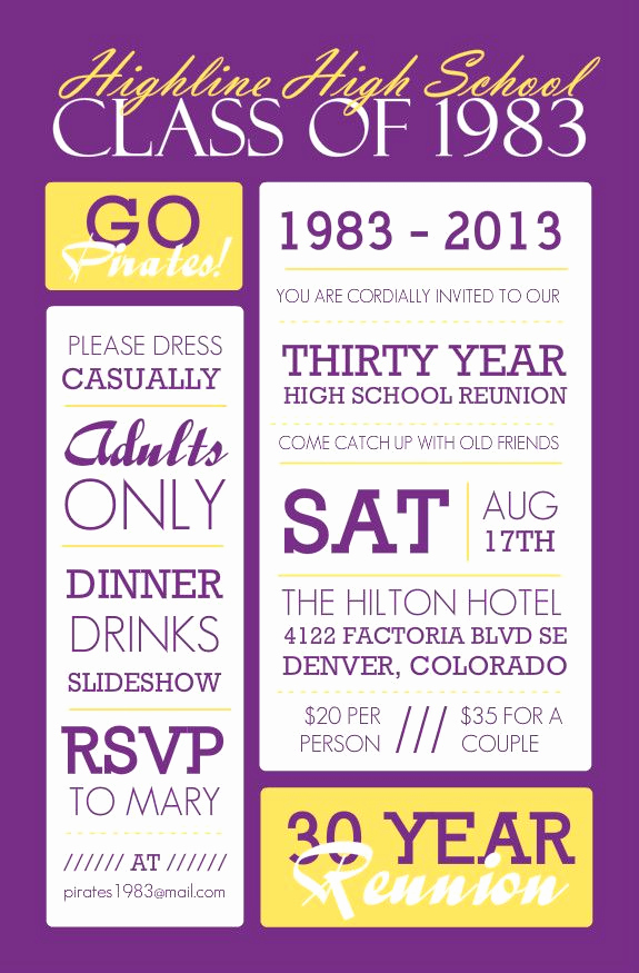 Class Reunion Invitation Templates Luxury Best 25 Class Reunion Invitations Ideas On Pinterest