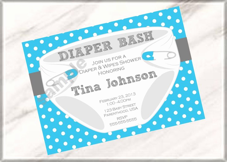 Cloth Diaper Baby Shower Invitation Unique 1000 Images About Diaper &amp; Wipe Shower On Pinterest