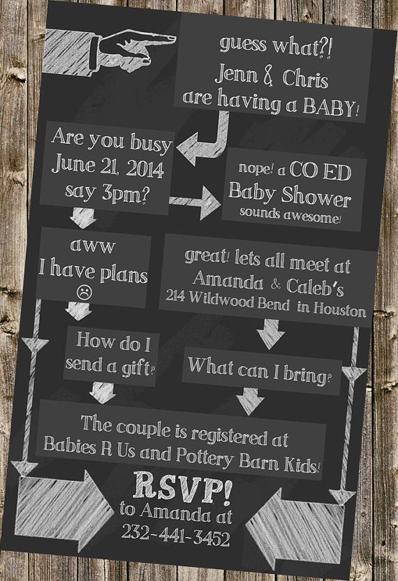 Co Ed Baby Shower Invitation Fresh Best 25 Coed Baby Shower Invitations Ideas On Pinterest