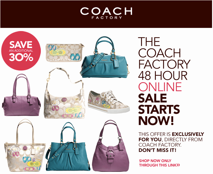 Coach Factory Online Sale Invitation Beautiful Coach Factory Sale Up to Off Coach Handbags