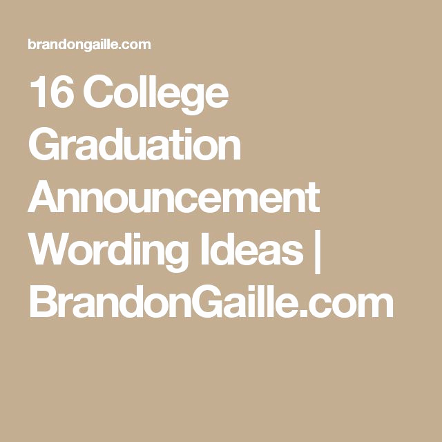 College Graduation Invitation Etiquette New 25 Best Ideas About Graduation Announcements Wording On
