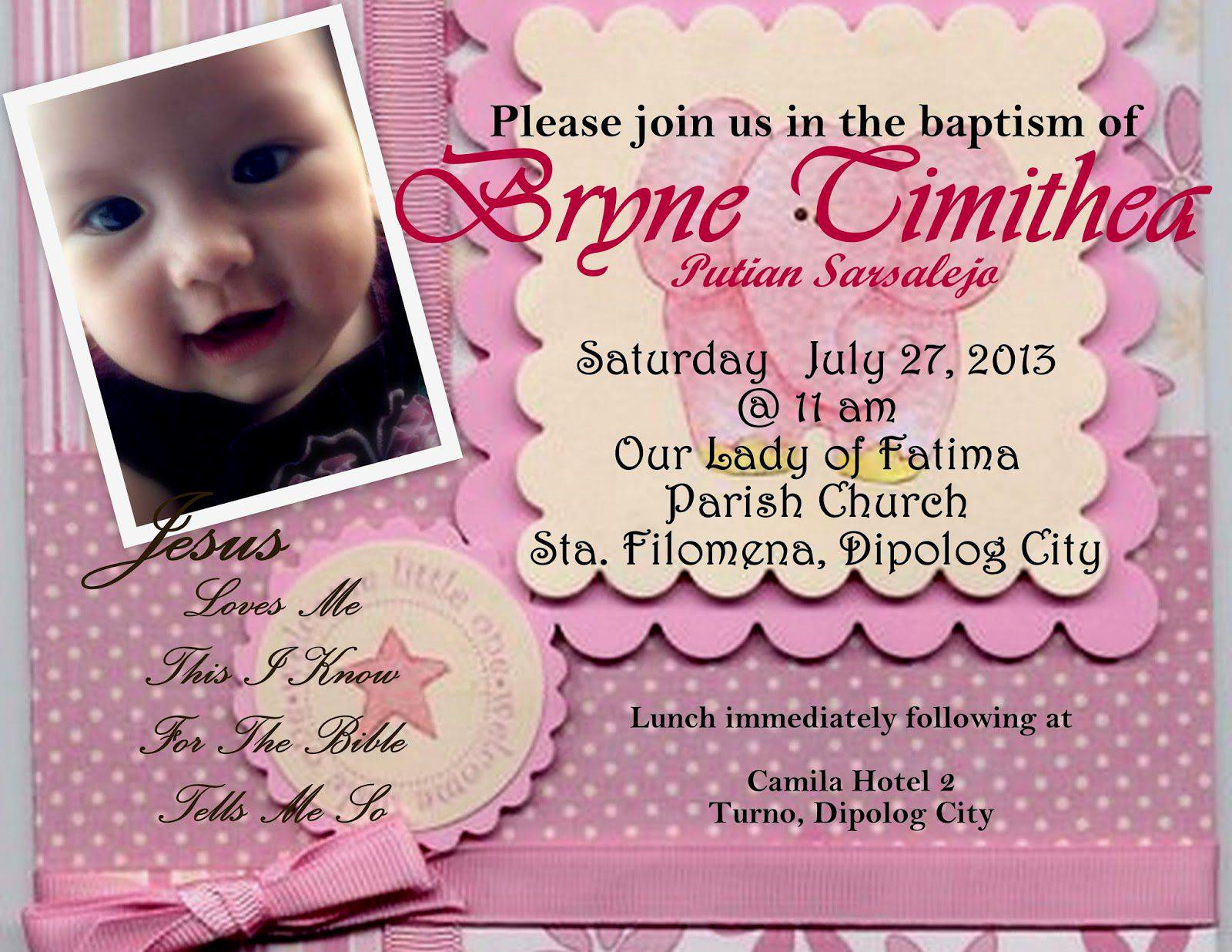 Combined Birthday Party Invitation Wording Unique First Birthday and Baptism Invitations First Birthday