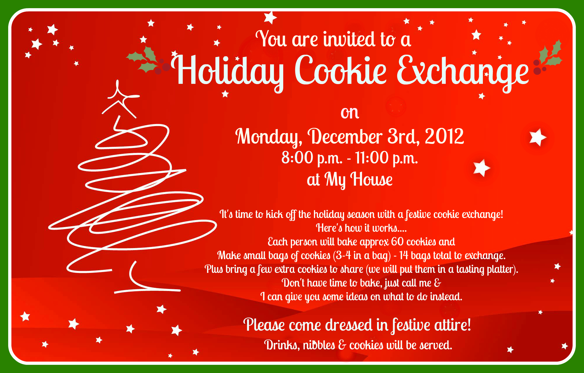 Cookie Exchange Invitation Templates Best Of How to Plan A Modern Cookie Exchange