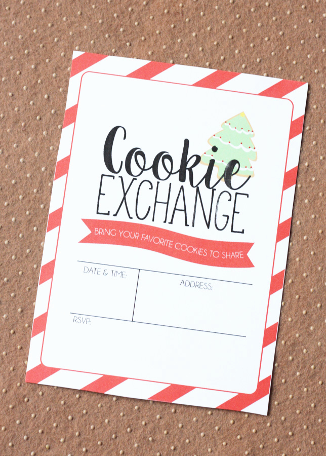 Cookie Exchange Invitation Wording New Cookie Exchange Invitation Eighteen25