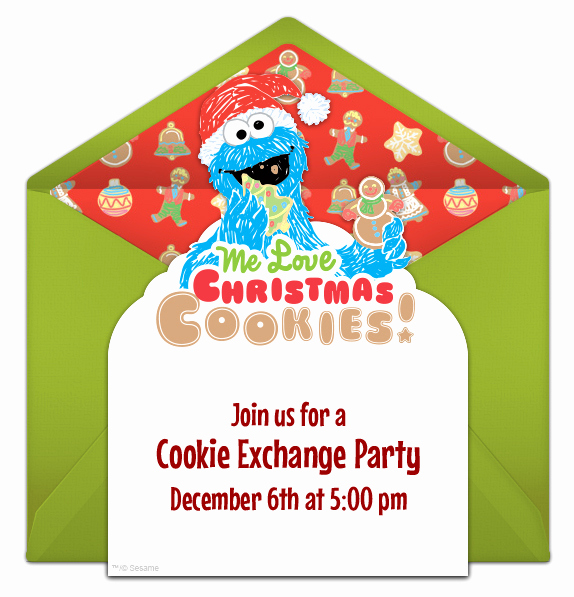 Cookie Exchange Invitation Wording Unique Holiday Cookie Exchange Invitation