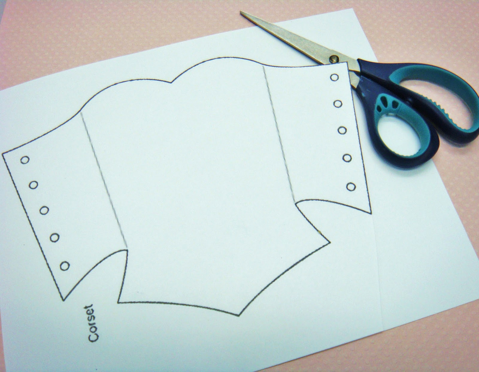 Corset Invitation Template Free Best Of Corset Template Doll Tutorials Sewing