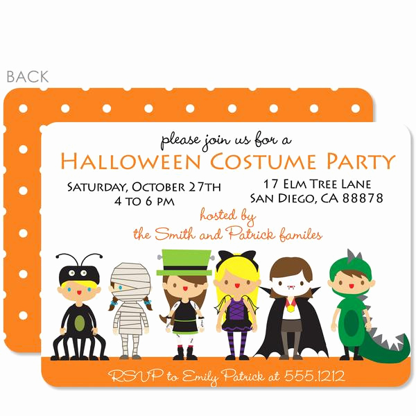 Costume Party Invitation Wording New Costume Party Invitation – Pipsy
