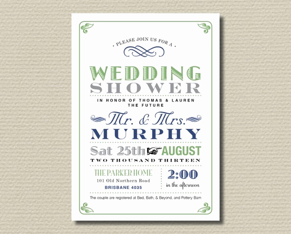 Couples Shower Invitation Templates Free Luxury Items Similar to Printable Couples Wedding Shower