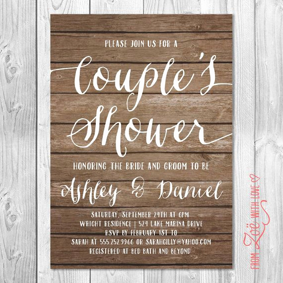 Couples Wedding Shower Invitation Wording Elegant Best 25 Couples Shower Invitations Ideas On Pinterest