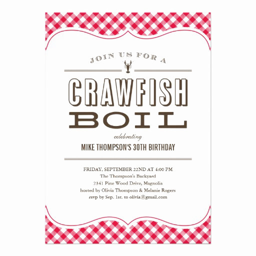 Crawfish Boil Invitation Wording Luxury Crawfish Gifts T Shirts Art Posters &amp; Other Gift Ideas