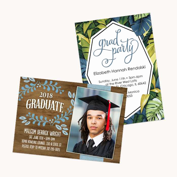 Create A Graduation Invitation New Cards Create Customized Cards