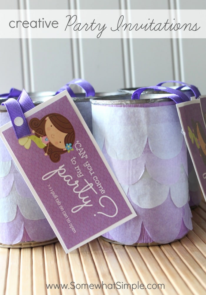 Creative Birthday Invitation Ideas Lovely &quot;can&quot; You E to My Party Creative Party Invitations