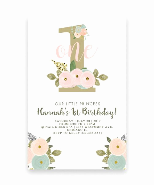 Cute Birthday Invitation Ideas Unique Best 25 First Birthday Invitations Ideas On Pinterest