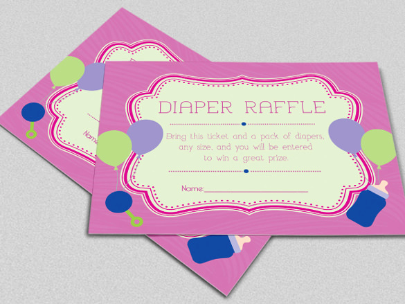 Diaper Invitation Template Printable Awesome 35 Diaper Invitation Templates – Psd Vector Eps Ai