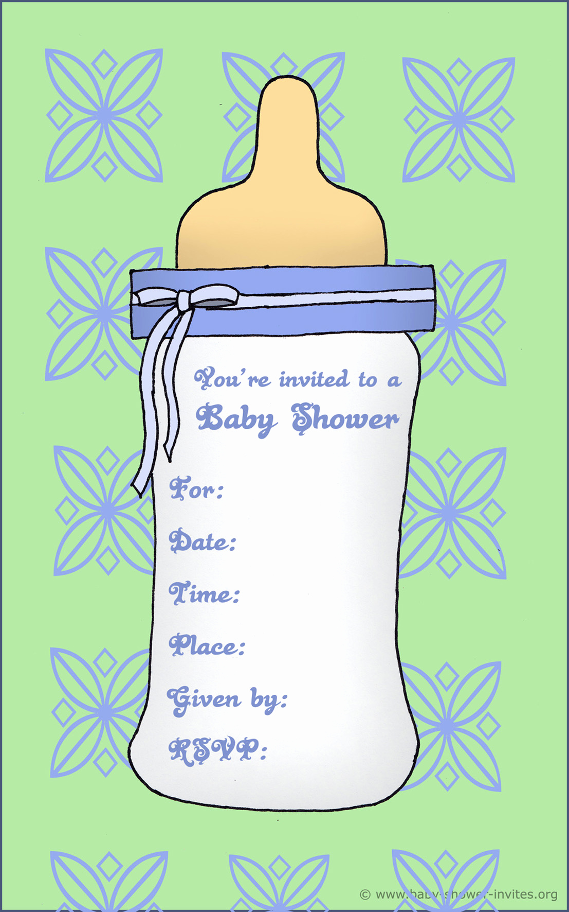 Diaper Shower Invitation Template New Free Baby Shower Invitation Templates