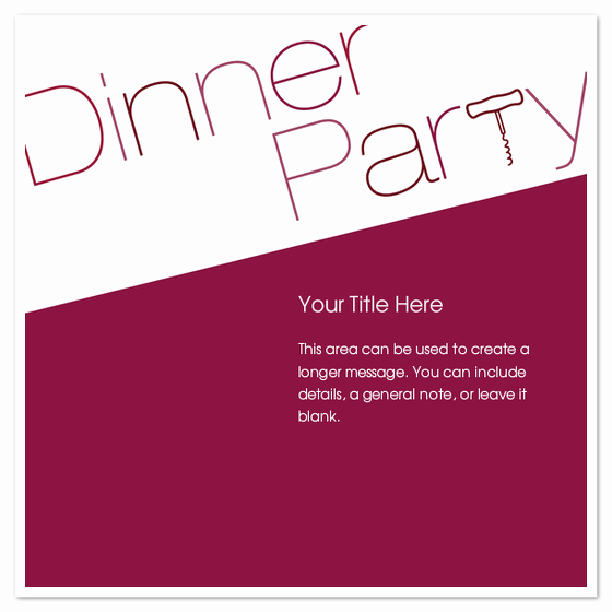 Dinner Invitation Email Template New Corky Dinner Party Invitations &amp; Cards On Pingg