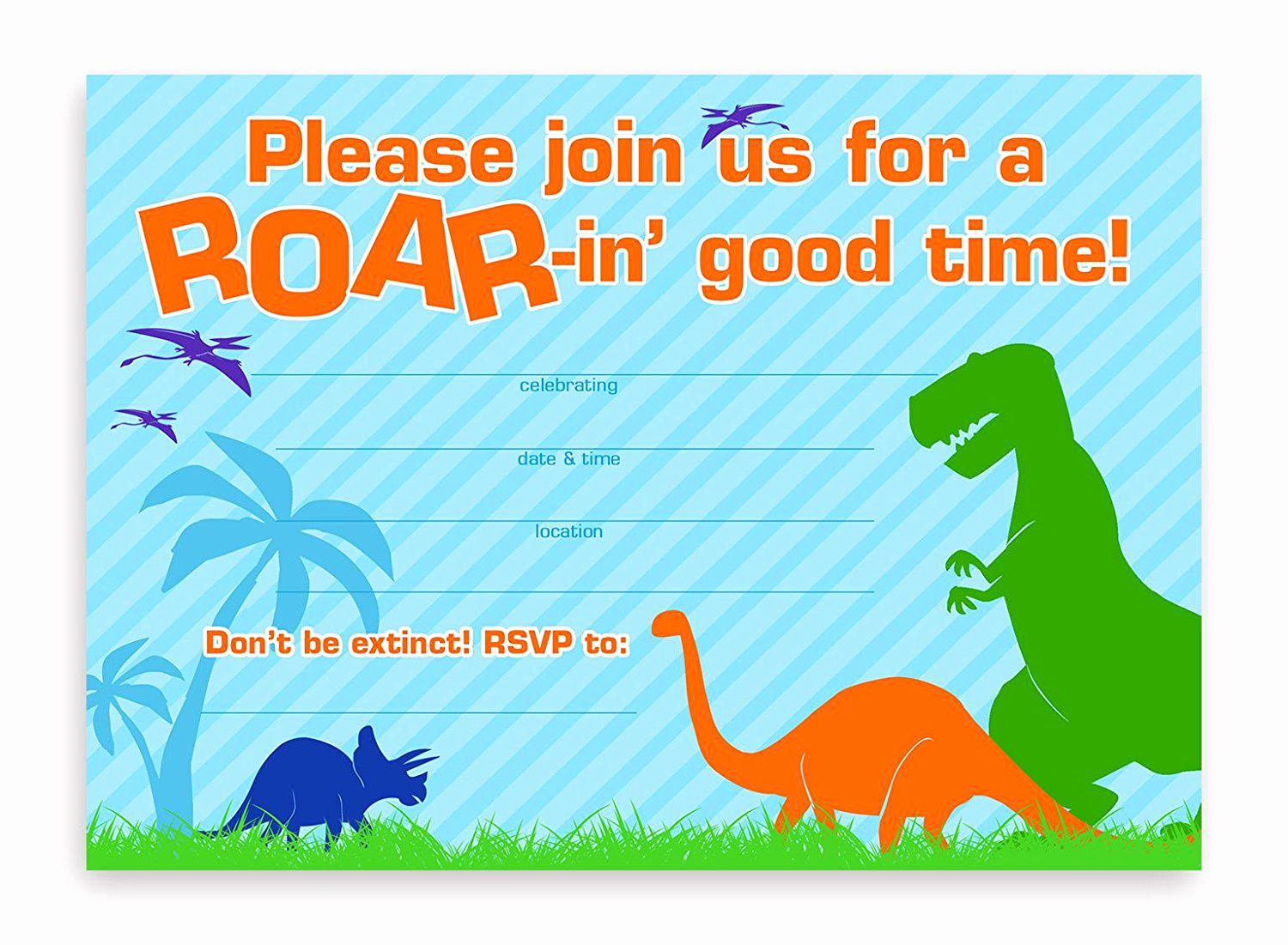 Dinosaur Birthday Invitation Wording Lovely 17 Dinosaur Birthday Invitations How to Sample Templates