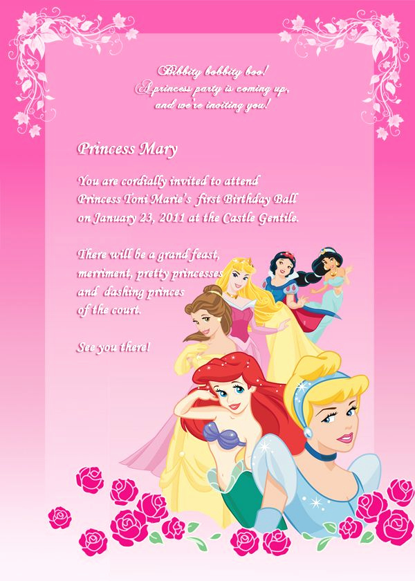 Disney Princess Invitation Template Luxury 25 Best Ideas About Disney Princess Invitations On