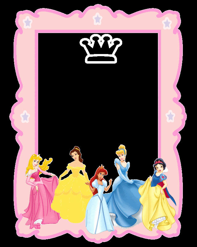 Disney Princess Invitation Templates Free Beautiful Disney Princess Blank Invitation