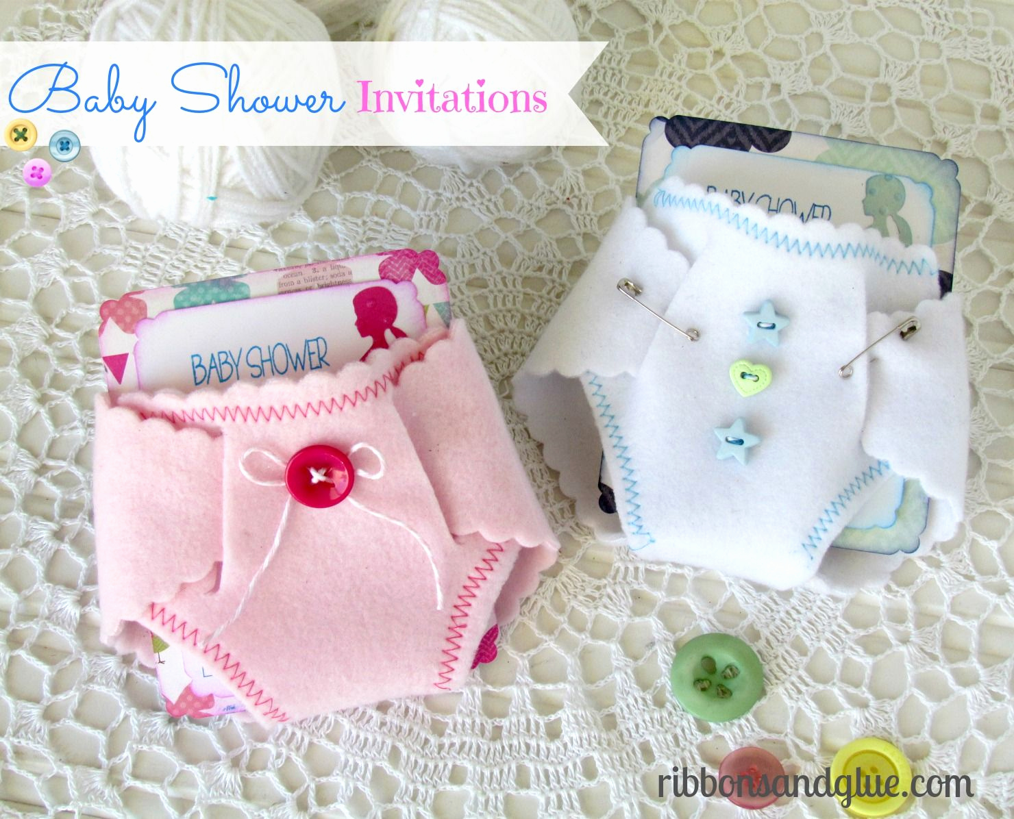 Diy Baby Shower Invitation Kits Fresh Baby Shower Diaper Invitations Diy Ideas