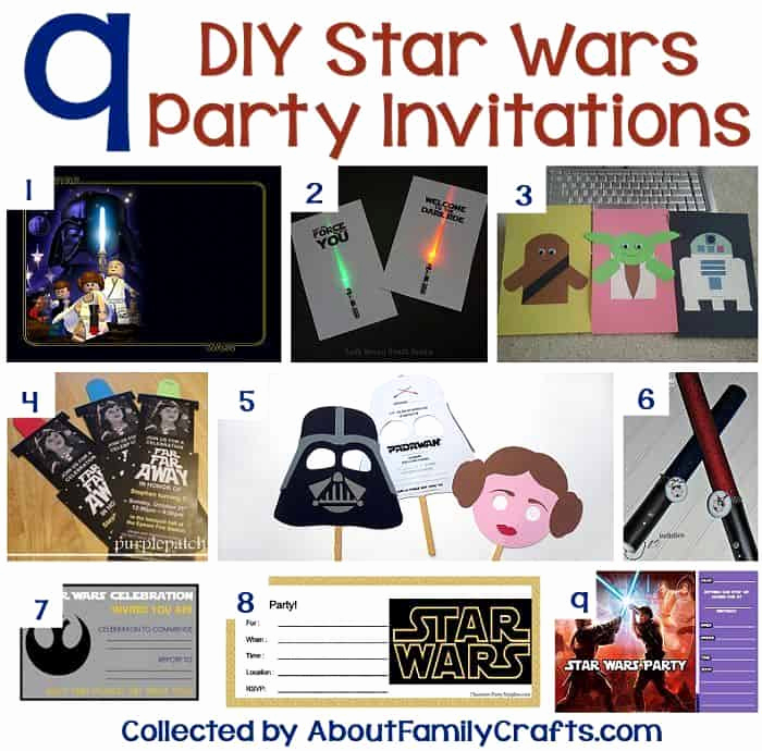 Diy Birthday Invitation Ideas Luxury the Best Star Wars Party Ideas 200 Foods Decorations