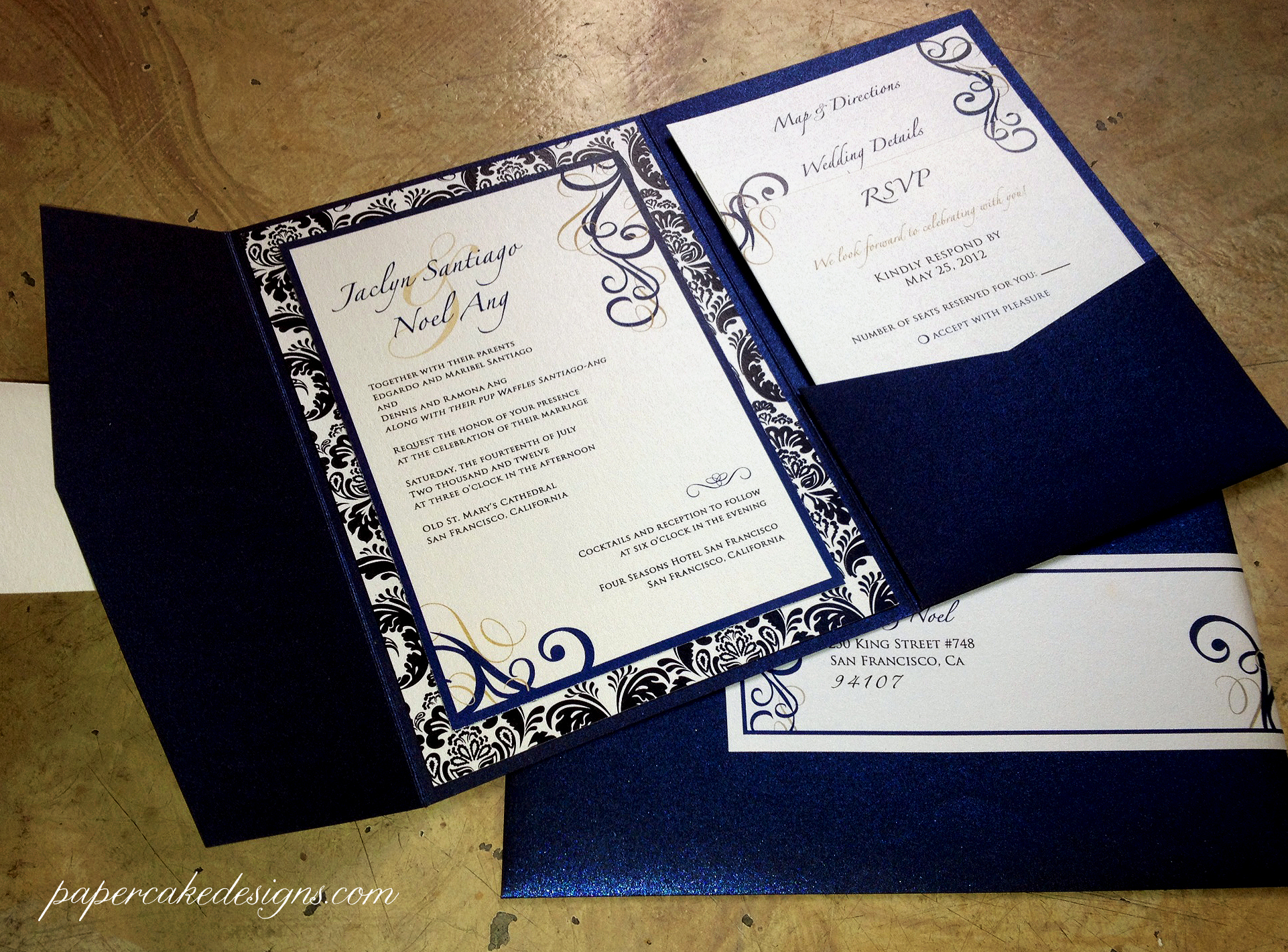 Diy Wedding Invitation Idea Beautiful [diy Print &amp; assemble] Wedding Invitations – Papercake