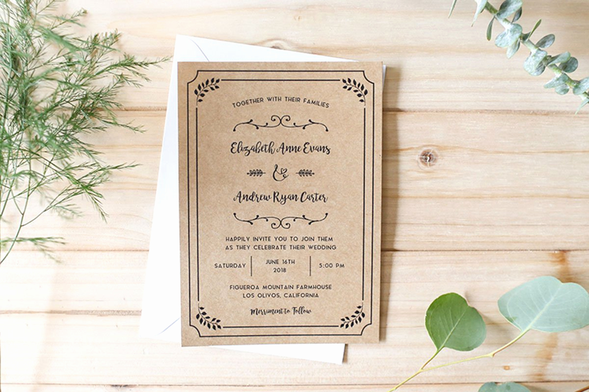 Diy Wedding Invitation Idea Inspirational Diy Wedding Invitations Your Ultimate Guide with Templates