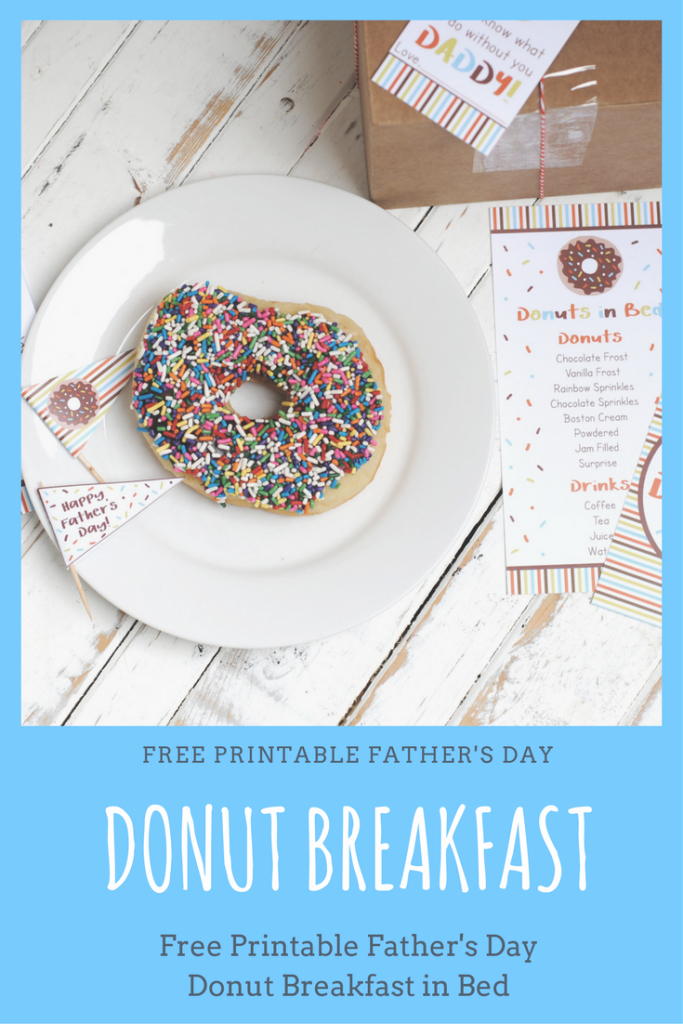 Donuts with Dad Invitation Fresh Free Printable Donut Father S Day Breakfast Katarina S