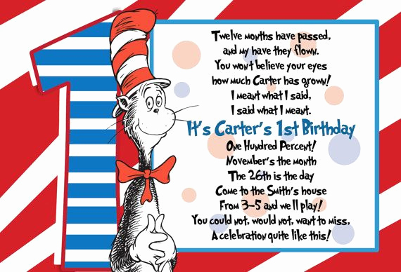 Dr Seuss Invitation Template Fresh 25 Best Ideas About Birthday Postcards On Pinterest