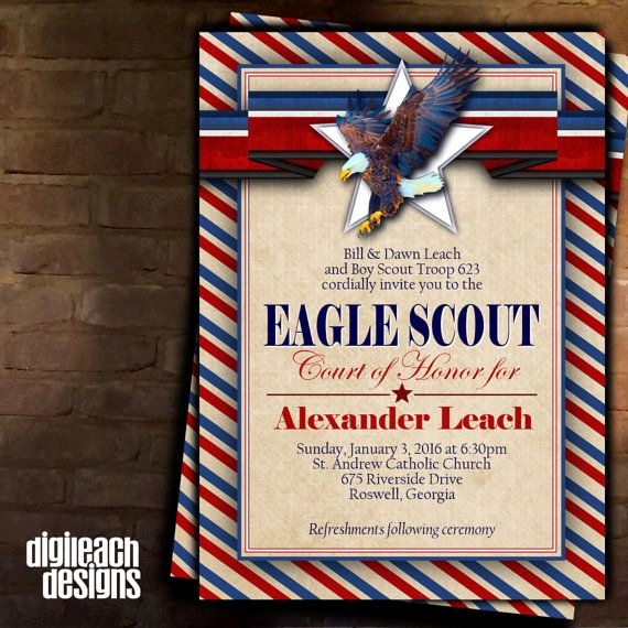 Eagle Scout Invitation Template Beautiful Best 25 Eagle Scout Cake Ideas On Pinterest