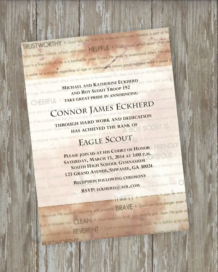 Eagle Scout Invitation Wording Best Of 9 Best Eagle Coh Invitation Wording Images On Pinterest