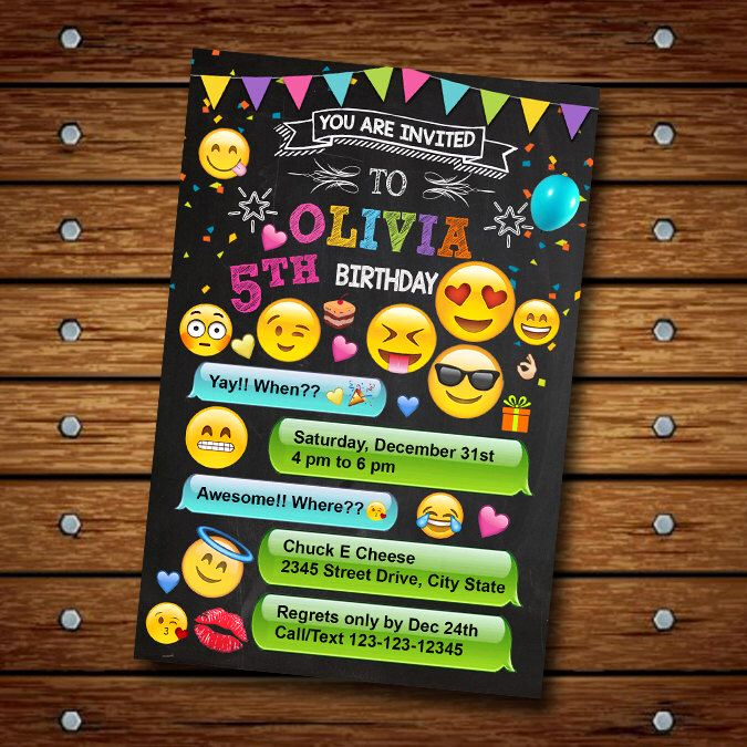 Emoji Birthday Invitation Template Free Beautiful 25 Unique Birthday Emoji Ideas On Pinterest