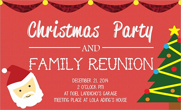 Family Reunion Invitation Sample Beautiful 16 Sample Family Reunion Invitations Psd Vector Eps
