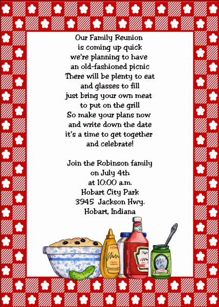 Family Reunion Invitation Wording Awesome 17 Family Reunion Party Invitations
